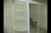 Closet with shelf space