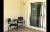 Balcony entrance
