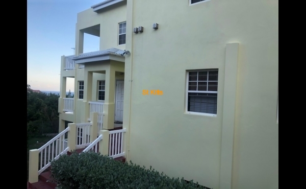 Side view to apartments