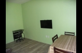 Living Area with table and chairs/TV
