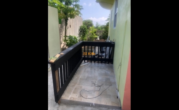 Back yard with little terrace