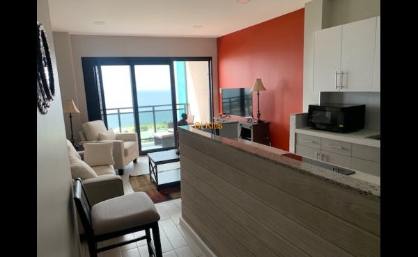 View of living and dining