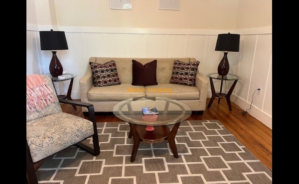 One Bedroom Apartment: 1029 Congress St. 1st Floor Portland, ME