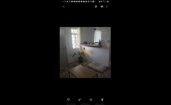 View of living area