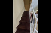 Stairs to bedroom on second floor
