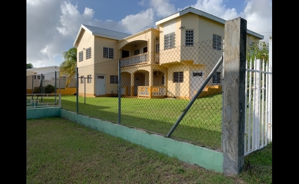 Back of building