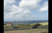 outside