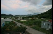 outside