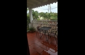 outside