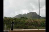 outside