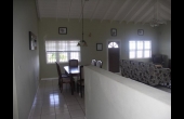 Entrance to the living and dinning area