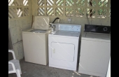 Shared washer and dryer